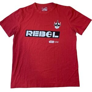 Under Armour Star Wars Rebel X-Wing HeatGear T-Shirt Activewear Men's Size Small